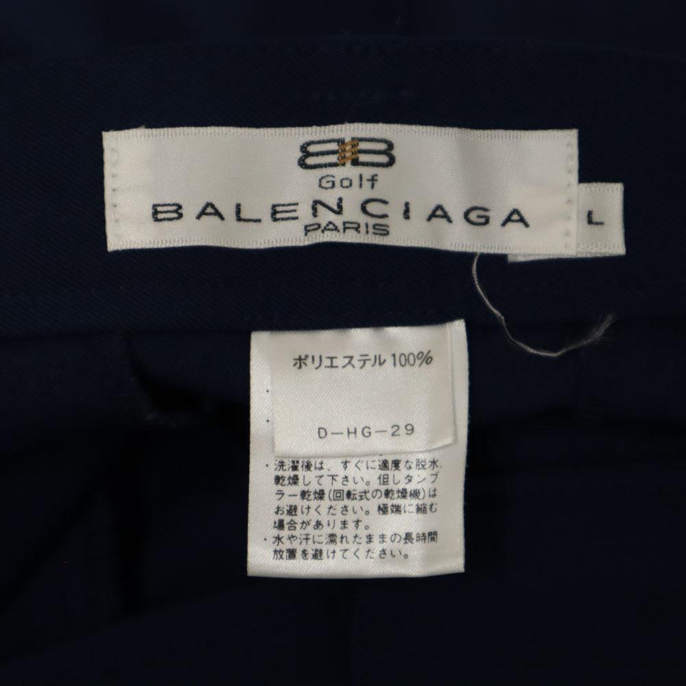 BALENCIAGA 90s Old golf Shorts L Navy GOLF Culottes Women Used