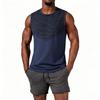Men's Sleeveless Athletic Tank Top Lightweight Breathable Quick Dry Loose Fit Gym Running Workout Fitness Vest