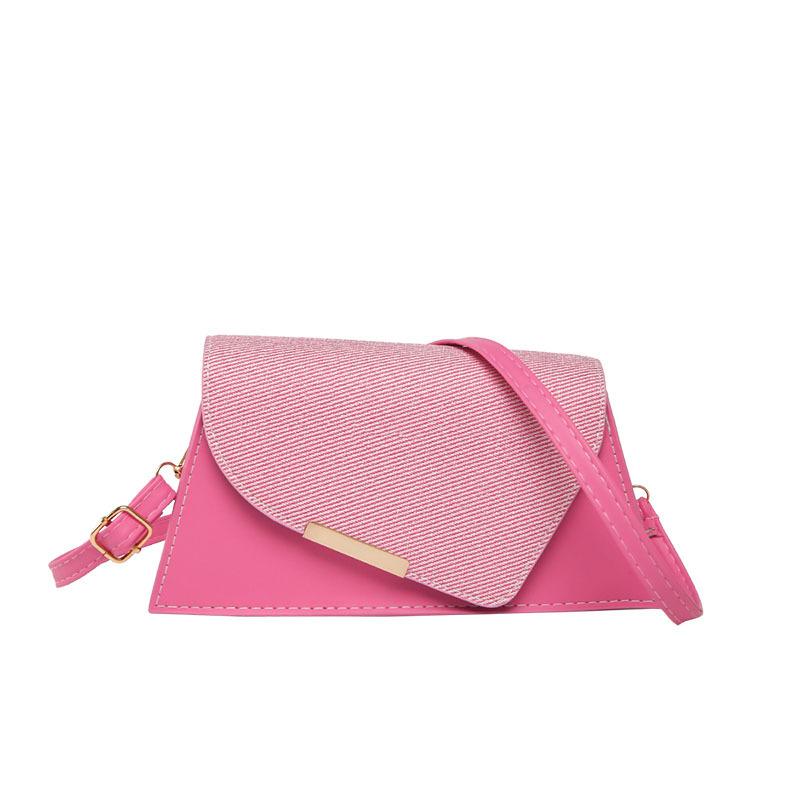 Internet Celebrity Fashion Simple Personality Small Bag Women 2025 Autumn and Winter New Versatile Ins Shoulder Messenger Bag Small Square Bag