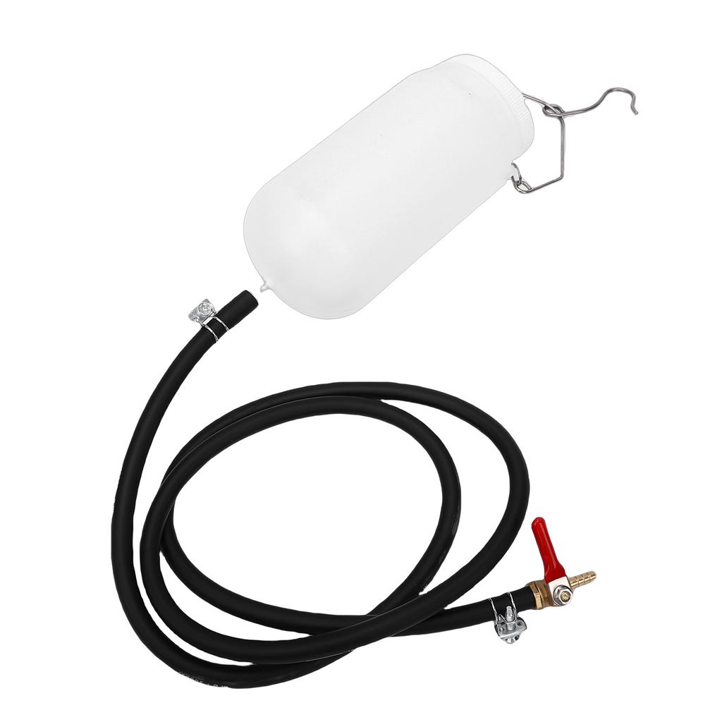 Kit di riparazione per carburante ausiliario per moto da 1 L con tubo e valvola di intercettazione per moto da cross, Cruiser, Bicicletta