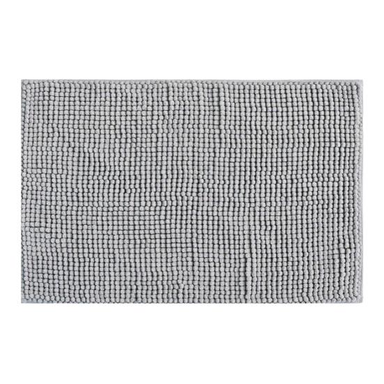 Chenille Bath Mat Soft Short Plush Water Absorbent Bathroom Rug Quick Dry