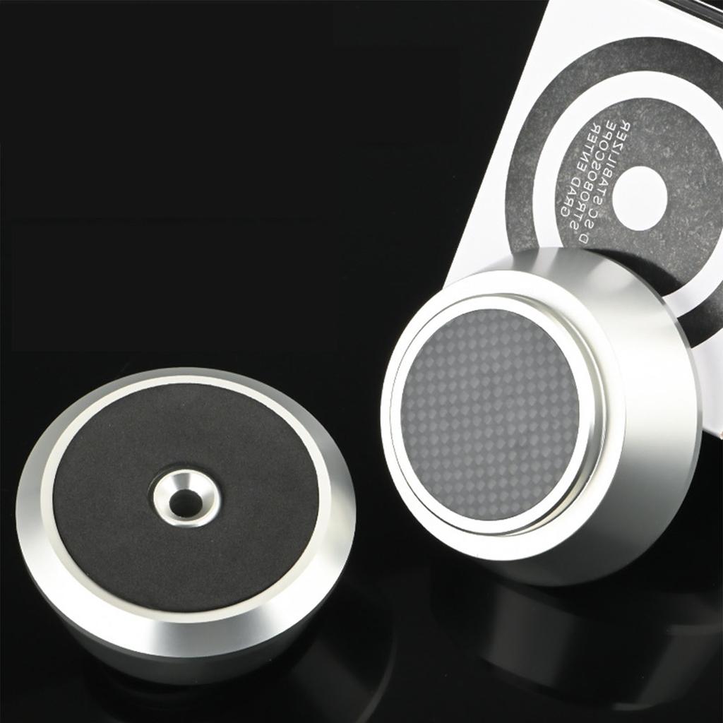 Disc Record Stabilizer for LP Vinyl Record Player, Turntable Record Clamp HiFi Noise-reduction Vibration Balance