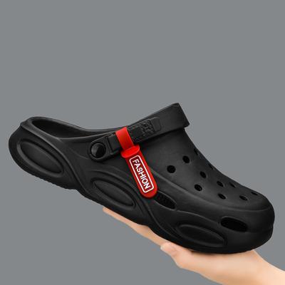 Sommer Hausschuhe Herren klassische Lochschuhe Bequeme Weiche Sohle Outdoor Indoor Herren Garten Clogs Strandschuhe Pantoletten