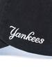 Emelbi Signature Unstrukturierte Baseballkappe Ny (Schwarz)
