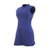 Womens Tennis Dress Set With Built-in Bra Pad Sleeveless Sport Skirt Badminton Yoga Activewear