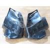 Door mirror cover side mirror cover left and right black/black _b for BMW (i5 G60)