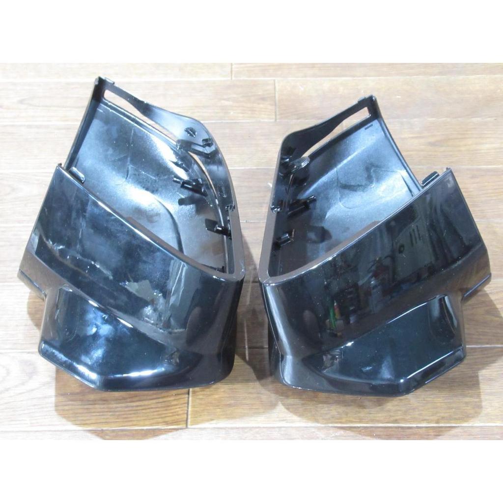 Door mirror cover side mirror cover left and right black/black _b for BMW (i5 G60)
