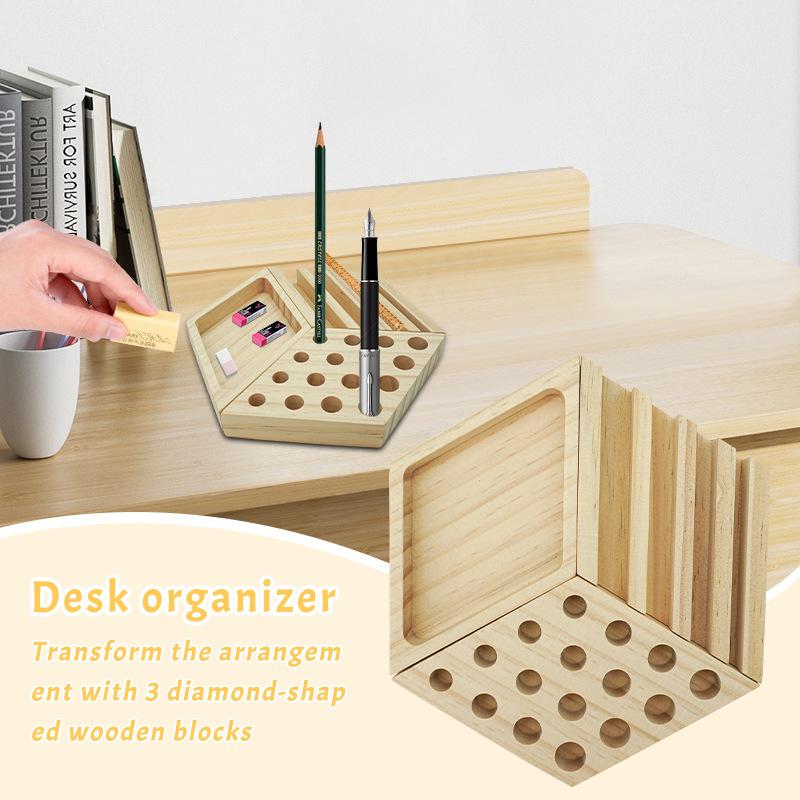 Birou de birou desktop Cutie de depozitare pentru birou de acasă