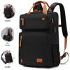 High-Capacity 15.6'' Laptop Travel Backpack with Drop-Proof Airbag for Men