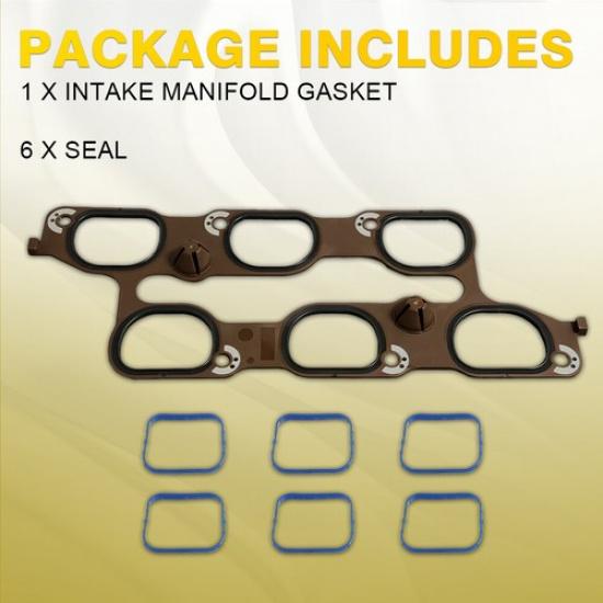Cylinder Intake Manifold Gasket Kit For Cadillac SRX Chevy GMC Terrain 3.0L 3.6L
