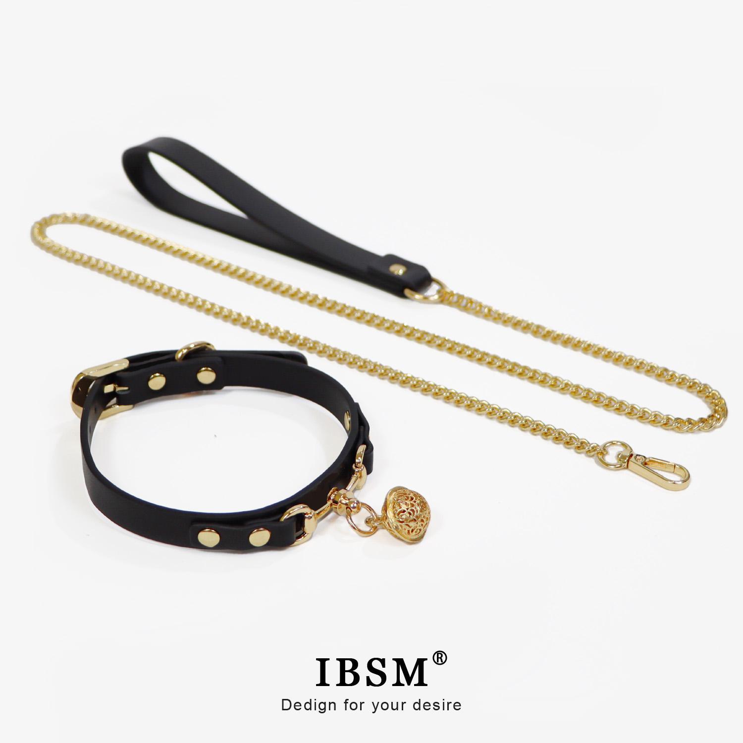 

Palace bell collar female m premium black bell choker collarbone collar dog puppy leash