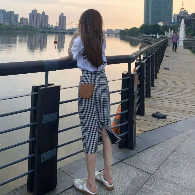 Women s Elegant Hepburn-Style Summer Suit – Professional Skirt Two-Piece S