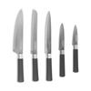 Set of 5 knives on a magnetic Kitchencook slate stand