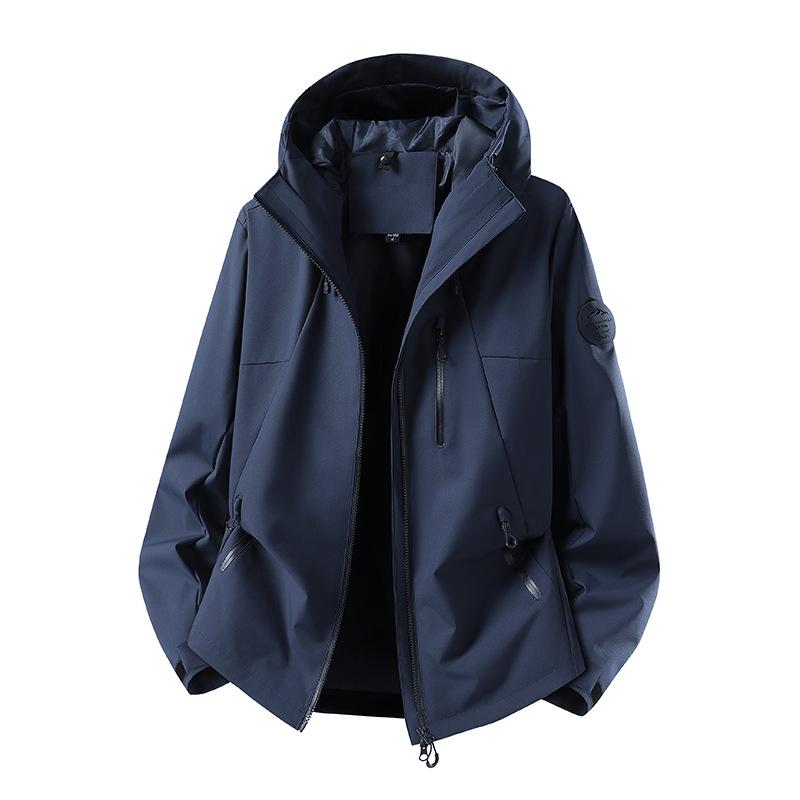 Windproof Waterproof Fleece-lined Mountaineering Suit - Unisex Warm Detachable Two-piece Set for Autumn and Winter