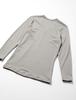 Bros by Wacoal Warm Undershirt with and Stretch Inverted Triangle Size L Men's V-Neck 3/4 Sleeves, Moisture-Wicking, Antibacterial, Odor-Resistant