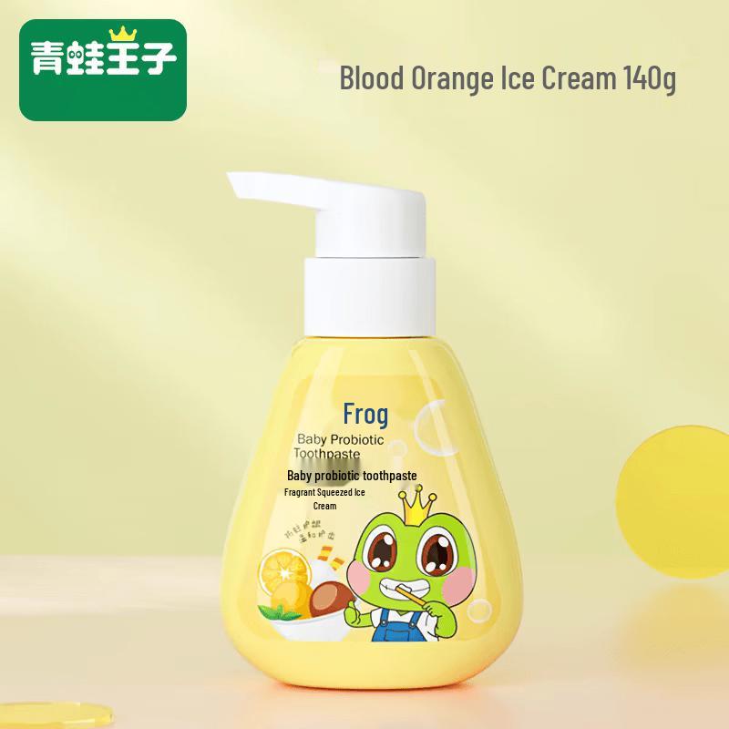 FROGPRINCE Kids Probiotic Press-Type Toothpaste