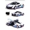 McLaren P1 GTR-Druckgussauto-Modellspielzeug im Maßstab 1:32, zurückziehbares Spielzeugfahrzeug mit Ton und Licht für Kinder, Kleinkinder, Jungen und Mädchen, Geschenkkollektion