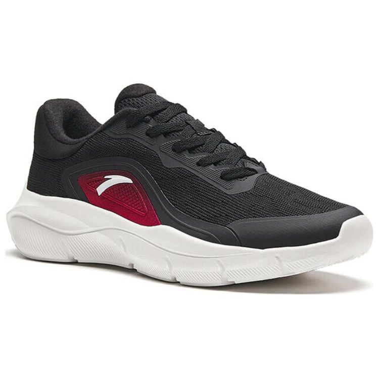 Anta Comfortable Versatile Non-Slip Low-Top Badminton Shoes Men Shoes Black Red 112347790-2