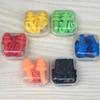 1pc Soft Earplug Noise Reduction Silicone Ear Plugs for Swimming Water Sports Earplugs Ear Shield with Neck Strap Rope Anti-lost