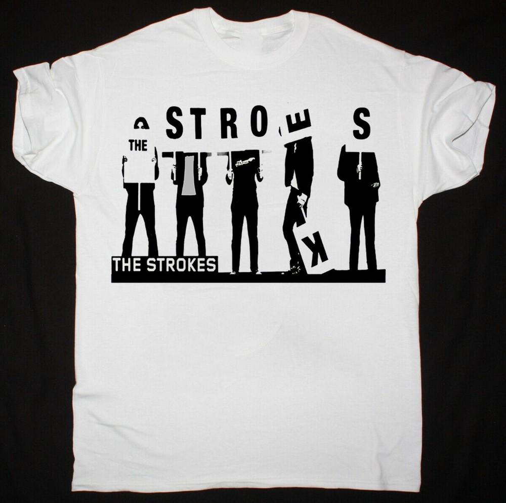 

Vintage The Strokes Band T Shirt Cotton All Size S To 4XL EE1196 Unisex T-Shirt XXXXL