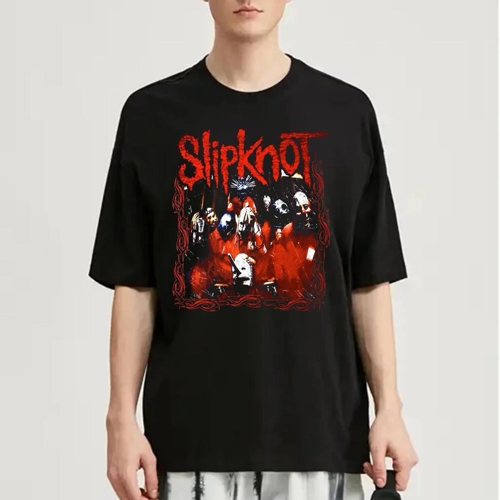 Prepare for Hell Tour - Men's Heavy Metal Cotton T-shirt, Rock Band T-shirt, Double-sided Printed Short-sleeved T-shirt