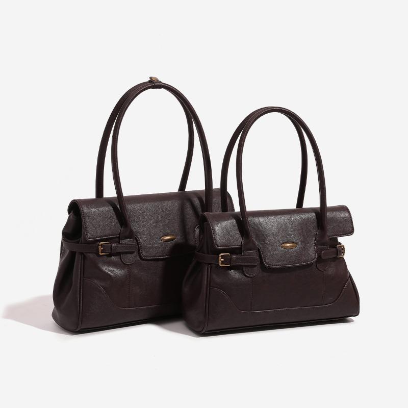 2026 Autumn and Winter New Bost Bag Shoulder Crossbody Bag Commuting Large Capacity Armpit Fashiable Tote Bag