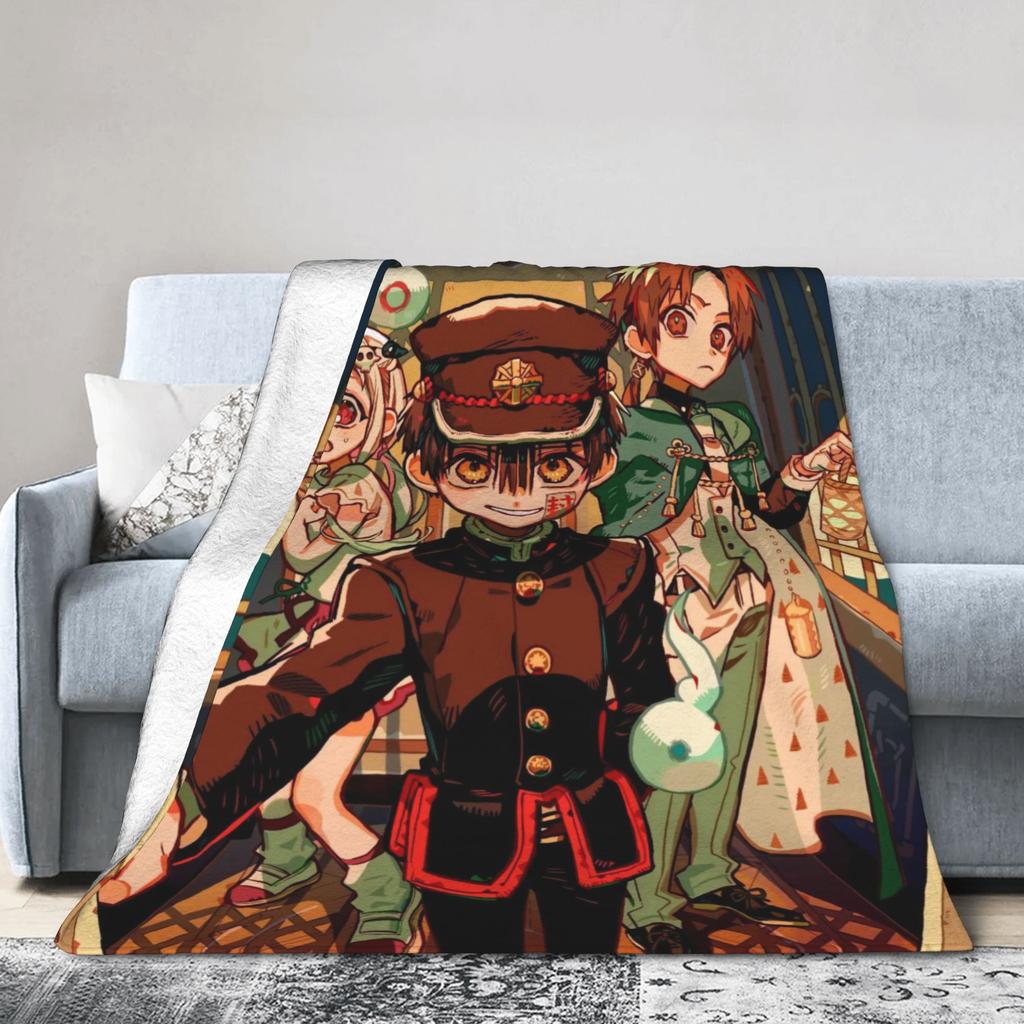 Hanakos Kuns Japanese Flannel Blanket Winter Super Warm Bedding Throws for Girls Boys Outdoor Fluffy Bedspread Sofa Bed Cover