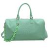 Stylish Travel Bag for Women Large Capacity Tote Carry On Luggage, Premium Faux Leather Sport Gym Bag