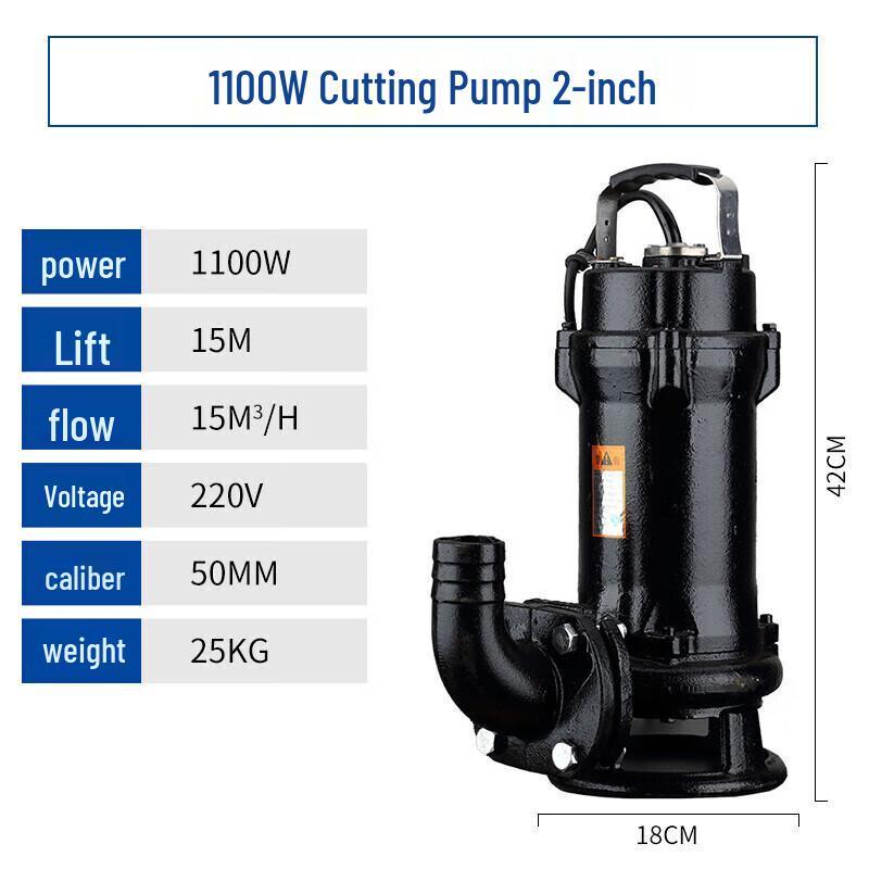High-Flow Flood Control Sewage Pump