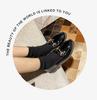 Women's 2025 British Style Black Leather Loafers: Autumn Flat-Toe Work Shoes