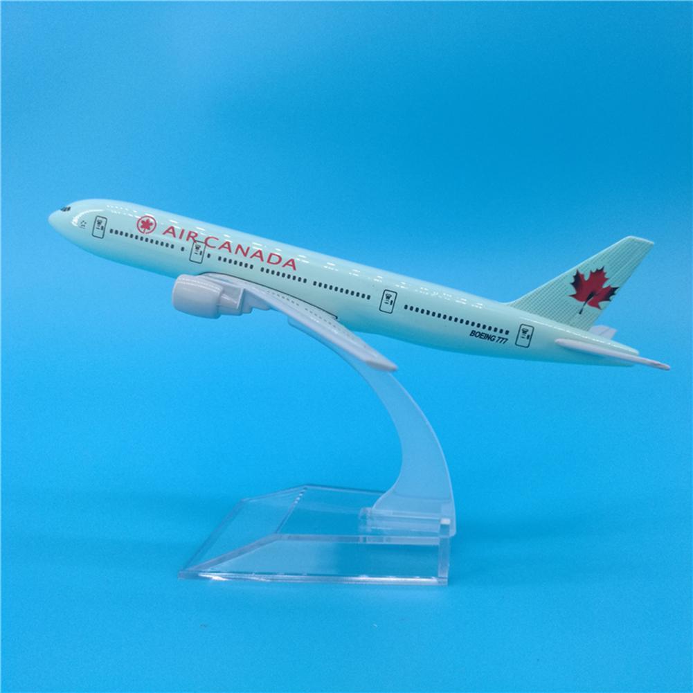 Lustiges A330-Flugzeugmodell aus Druckguss, 16 cm, mit Basis, Bildungs-Kinderspielzeug