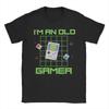 Im an Old Gamer Retro Merch Unisex Women T Shirt Pure Cotton Tee Graphic Print Tshirt Clothing