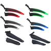 2Pcs Mountain Bicycle Road Bike Fender Front Rear Mudguard Quick Release Road Cycling Mountain Mtb Fender For 20 24 26 Inch Bike