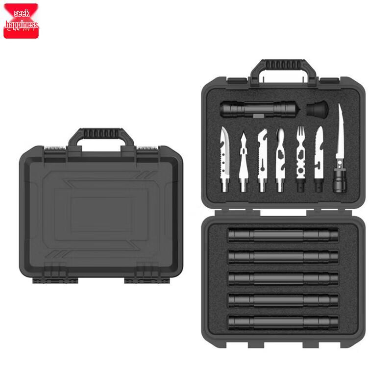 CNMF Foldable Multi-function Trekking Pole Set