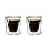 LEOPOLD VIENNA Set of 2 Double-walled Espresso Glasses 100ml