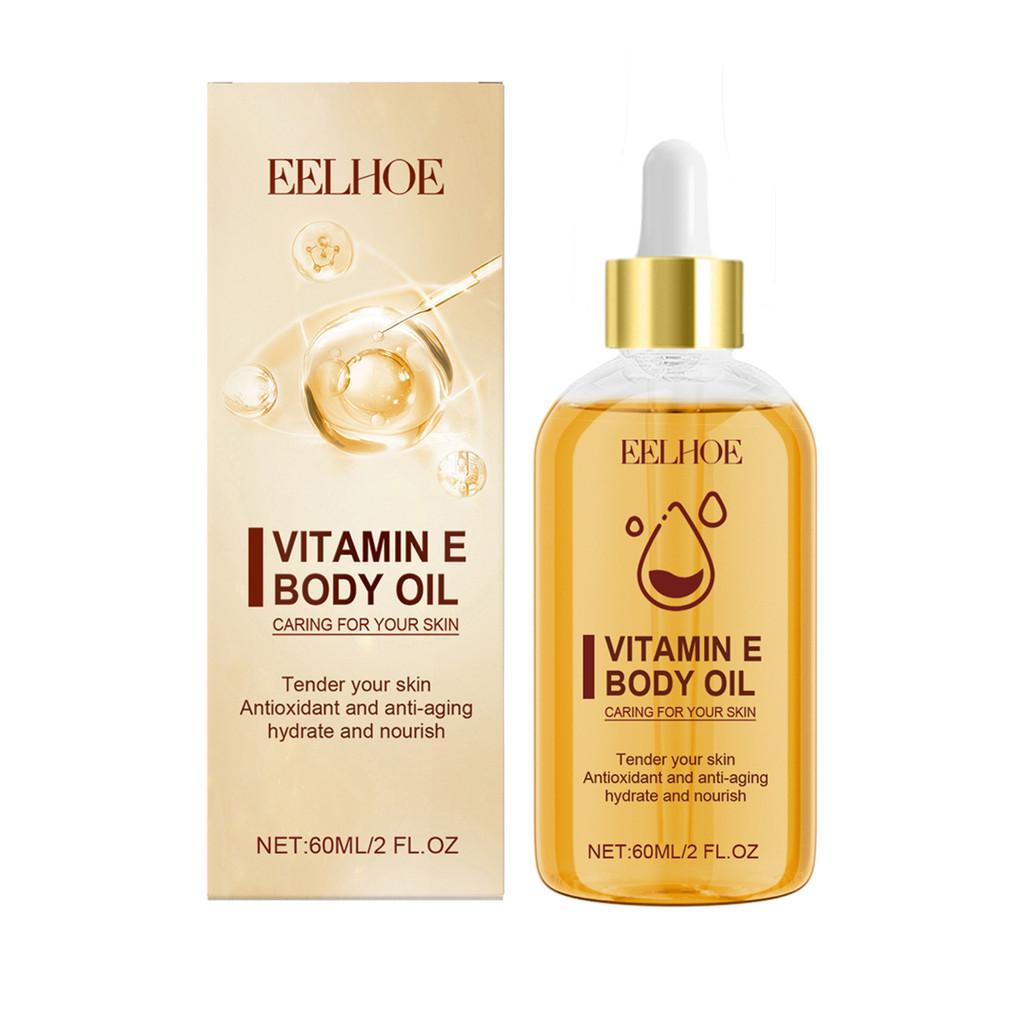 Eelhoe Vitamin E Body Oil Luxurious Moisturizing Skin Treatment For All Body Types