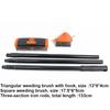 Weed Remover Tool Brush Gardening Cleaning Tool Kit Multi-functional Outdoor Grass Weed Puller Tools Set Household Manual Tools