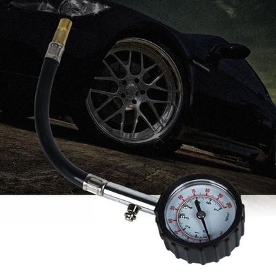 Long Hose Tire Air Pump Tester 100 PSI Tire Pressure Table Versatile Tire Pressure Gauge  Truck