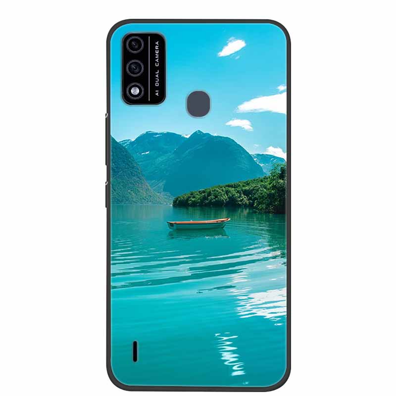 For Itel A48 Case Soft Silicone Cool Cartoon Case For ItelA48 Back Cover for ITEL A 48 Cases Fashion TPU Phone Fundas New Capa