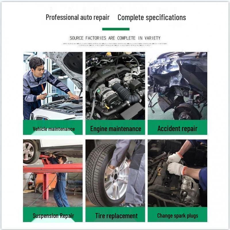 2-Piece Car Repair Socket & Wrench Tool Set