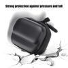 Estojo de viagem portátil com suporte para câmera Insta360 GO 3, bolsa de armazenamento com forro macio e resistente à água (Preto)