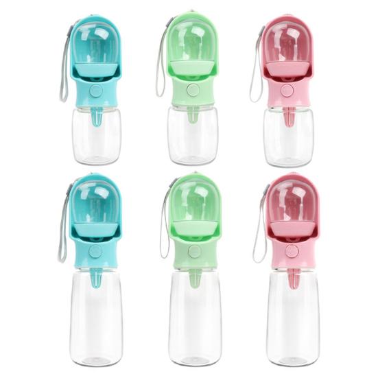 Travel 2-in-1 Pet Feeder Portable Dog Water Bottle Leak-Proof Water Dispenser