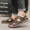 Casual Shoes Men Sandals Real Leather Outdoor Mens Summer Sandals Fashion Comfortable Soft Sandals Plus Size 48 Handmade Leather