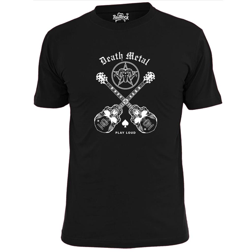 Mens Death Metal Play Loud v2 T shirt Metallica Megadeth Maiden
