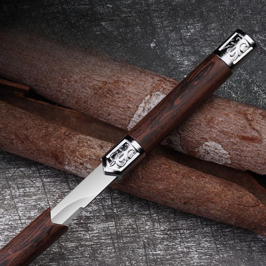 Household Fruit Knife Forged Small Straight Knife Kitchen Paring Knife Outdoor Knife Portable Fruit Knife Free Grinding