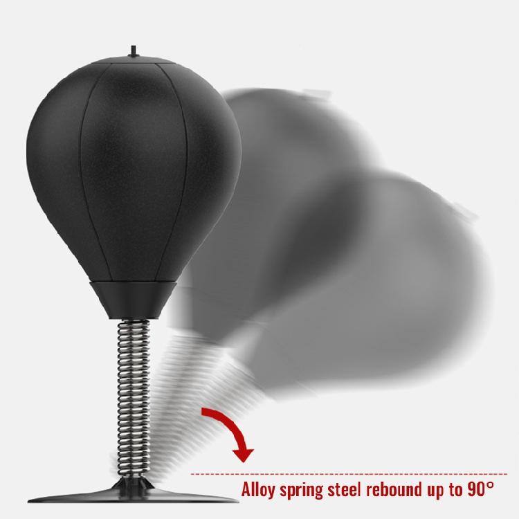 Desktop PU Boxing Ball  Training B0xing Bag Muay Tai Mma Exercise Stress Relief