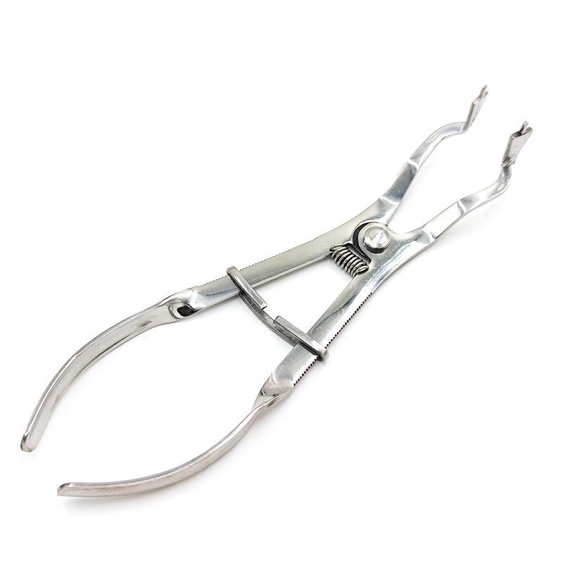 Dental Restorativen Band Forming Clip Forceps Stainless Steel Forming Sheet Clamping Dental Instruments