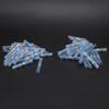 50 Pcs SST Solder Seal Wire Connector Transparent Waterproof Heat Shrink Butt Connectors HotMelt Rapid Contraction