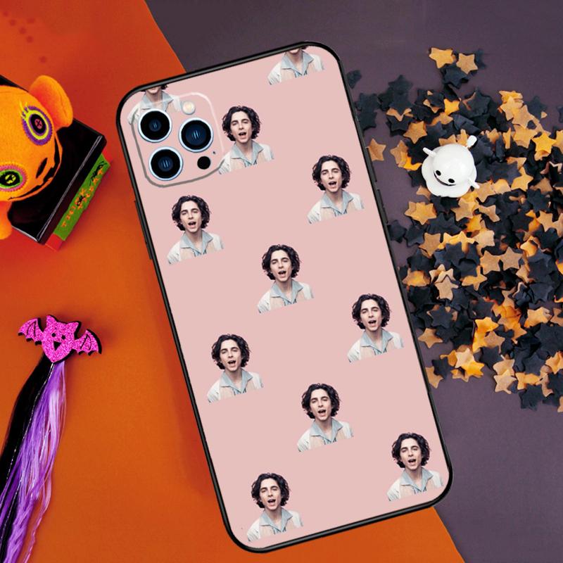 

Timothee Chalamet Bumper Case For iPhone 14 15 16 Pro Max 11 12 13 Pro Max Mini XR 16e 16 15 Plus Phone Cover iPhone 12 Pro