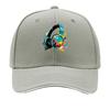 Abstract Neon Headphones Splash Artw Sandwich Baseball Cap Sun Cap Outdoor Workouts Hat